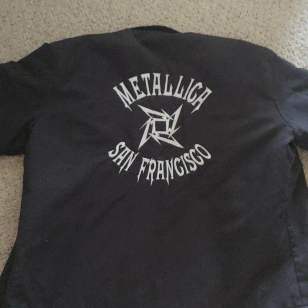 Metallica stagehand jacket